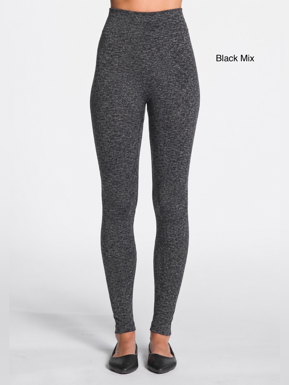 Nylon Blend-The Perfect Fit Legging by DKR & Co.-Black Mix